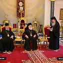 Their Beatitudes Patriarch of Alexandria and  Archbishop of Cyprus at the Patriarchate