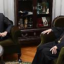 Patriarch Irinej receives German Ambassador Axel Dittmann 