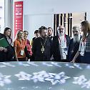 Metropolitan Hilarion visits EXPO 2015 and takes part in presentation of Russian edition of the works of St Ambrose of Milan 