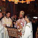 Епископ Јован на Крстовдан служио у Доњем острошком манастиру