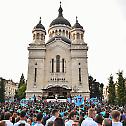 Orthodox Youth gathered in “Avram Iancu” Square in Cluj-Napoca