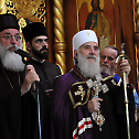 His Holiness Irinej Patriarch of Serbia Visits the Diocesan Cathedral 