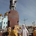У Чити освећен споменик великом кнезу Александру Невском