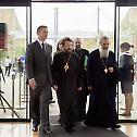 Metropolitan Hilarion visits EXPO 2015 and takes part in presentation of Russian edition of the works of St Ambrose of Milan 