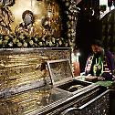 У Тројице-Сергијевој лаври одслужена Литургија на дан Св. Сергија Радоњешког