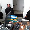 Епископ Хризостом у посјети Народној библиотеци Србије у Београду