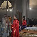 Заупокојена Литургија у цкви Светог Петра Дабробосанског и Светог Василија Острошког у Фочи 