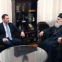 Mayor of Belgrade visits Serbian Patriarch