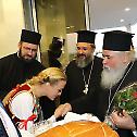 Metropolitan Barnabas of Neapolis-Stauropolis visits the Serbian Patriarchate