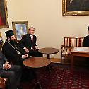 Delegation from the Russian Federation pays a visit to the Serbian Patriarch