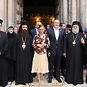 The President of Georgia visits the Jerusalem Patriarchate