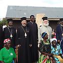 The Missionary steps of the Patriarch of Alexandria in the African savanah of Northern Uganda