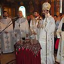 Епископ Арсеније служио у храму Светог Јована Владимира