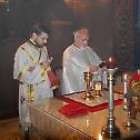Ученици верске наставе на евхаристијском сабрању у вождовачком храму