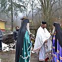 Епископ Давид служио свету Литургију у манастиру Стрмац