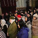 Feast of the Cross at Cathedral church in Belgrade