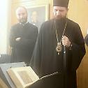 Bishop Sergije visits the Bavarian State Library