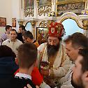 Епископ жички Јустин служио у Коњевићима