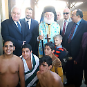 Богојављање у Александрији и посета новог гувернера Александрије Патријаршији  