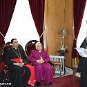 Priests from the Anglican Church in Jerusalem visit the Patriarchate