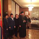 Епископ Андреј на пријему у амбасади Републике Србије у Берну