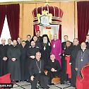 Priests from the Anglican Church in Jerusalem visit the Patriarchate