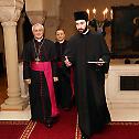 Apostolic Nuncio payed an official visit to the  Serbian Patriarch