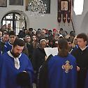 Јелеосвећење у Световаведењском манастиру у Сремским Карловцима