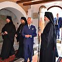Prince Charles visited the Cathedral church of Saint George in Prizren