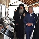 Prince Charles visited the Cathedral church of Saint George in Prizren