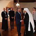 The Prince of Wales visited the Serbian Orthodox Church