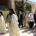Saturday of Lazarus at the monasterz of Martha and Maria, Bethany