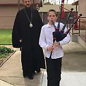 Bishop Maxim visits Saint Andrew Fool-for-Christ Church in Anderson