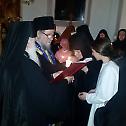 Мошти Мајке Ангелине у манастиру Беркасову