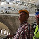 Works on rendering mosaic in Saint Sava Cathedral begin