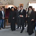 Премијер Александар Вучић посетио манастир Бањска