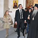 Prime Minister AleksandarVucic visited Banjska Monastery