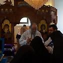 Архијерејска Литургија у манастиру Свете Петке у Беркасову