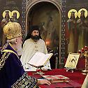 On Great and Holy Thursday Serbian Patriarch serves at the Cathedral church