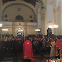 Света тајна јелеосвећења у Саборној цркви Светог Оца Николаја у Вршцу
