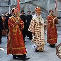 Патријарх Кирил осветио храм и одслужио Литургију у Старом Русику