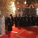 Serbian Patriarch and Hierarchs at the Patriarchate of Pec
