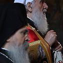 The Serbian Patriarch and Hierarchs visiting the Dechani monastery