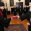 Орден Светог Саве Сретењском манастиру из Москве