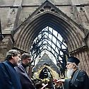 Archbishop Demetrios visits St Sava Cathedral