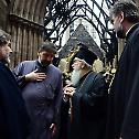 Archbishop Demetrios visits St Sava Cathedral