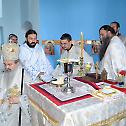 Епископ Теодосије служио у храму Светог кнеза Лазара у Доњој Гуштерици