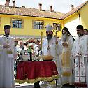 Прослављен Спасовдан у манастиру Рачи