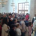 Посета ученика веронауке храму Преображења на Златибору