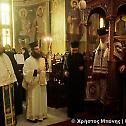 Предстојатељ Јеладске Цркве богослужио на дан Преподобног Пајсија Светогорца